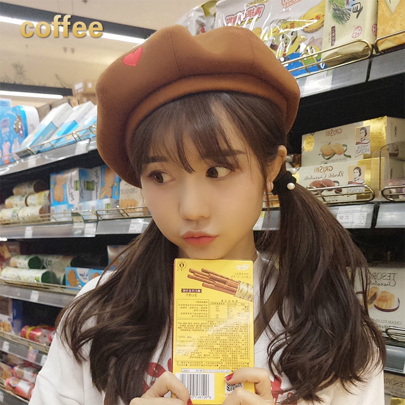 Cute and youthful style beret hat for women
