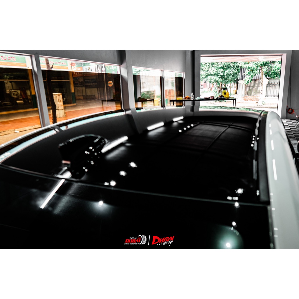 Decal Panorama trang trí nóc xe siêu bóng