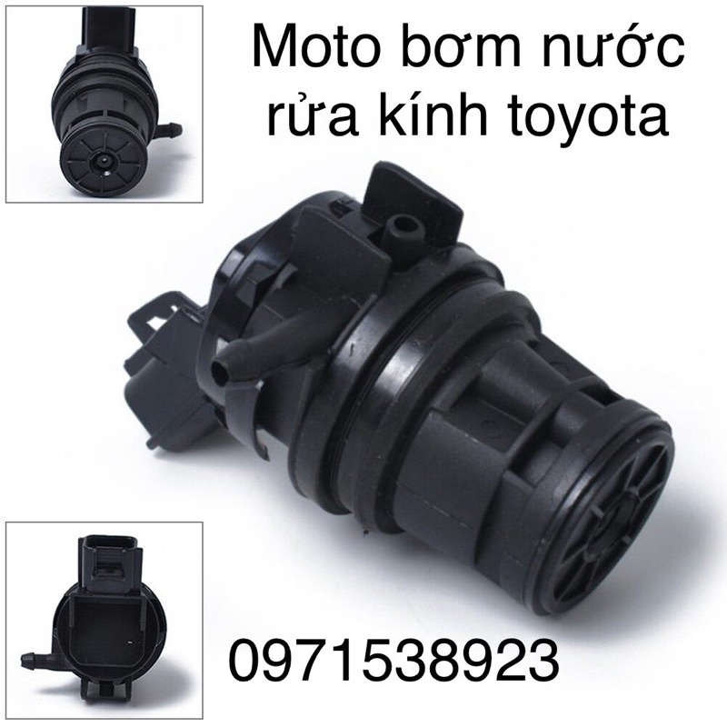 MOTOR BƠM NƯỚC RỬA KÍNH  85330-21010  Toyota Rav4 Camry Vios Innova Fortuner Hilux yaris Corolla