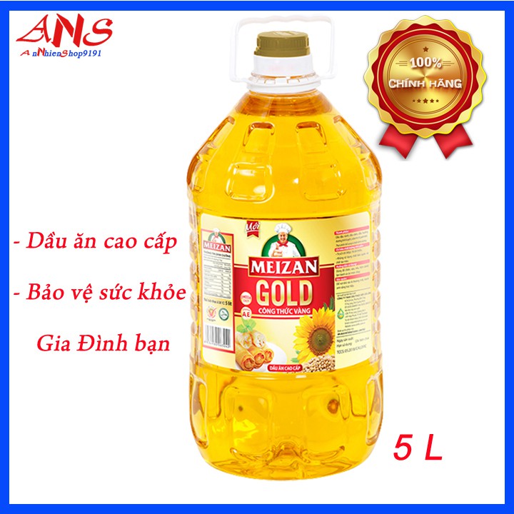 Dầu ăn cao cấp Meizan 5L