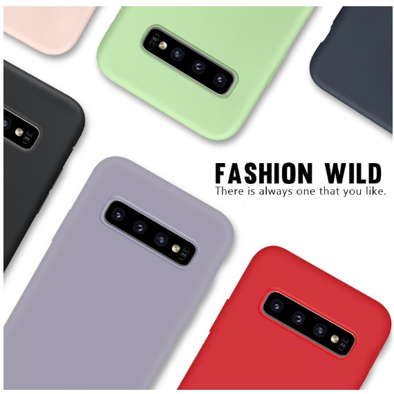 Ốp lưng dẻo màu cho Samsung S10 5G silicon bảo vệ máy