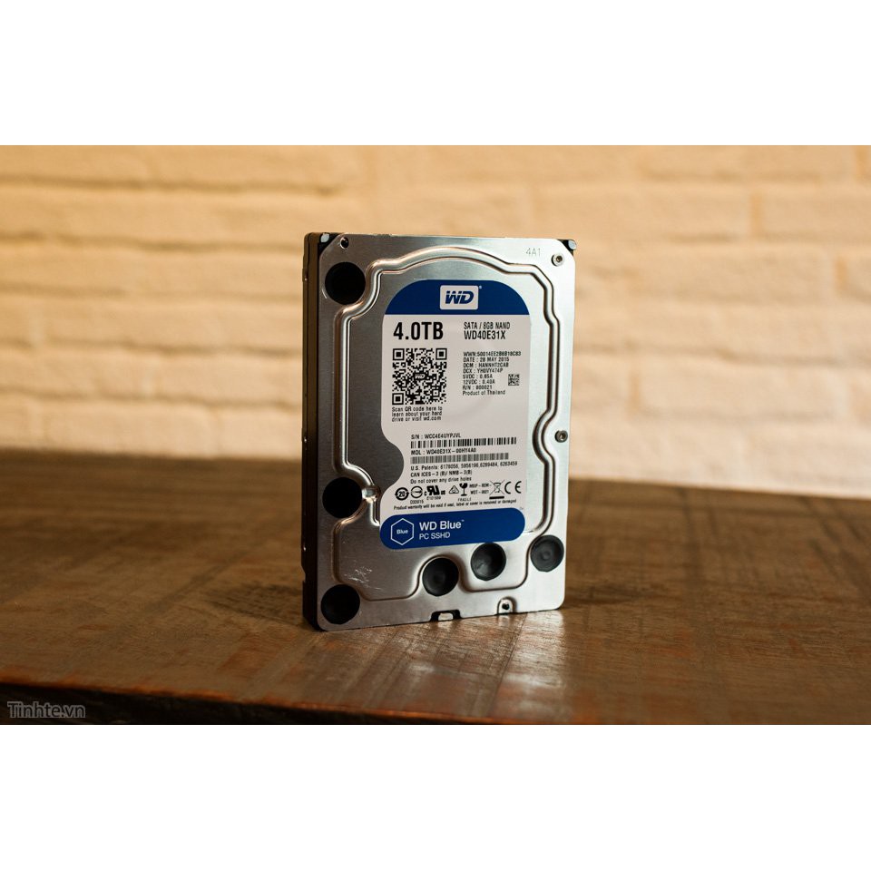 Ổ cứng gắn trong HDD WD 4Tb-SATA3 (BLUE) /64 cache