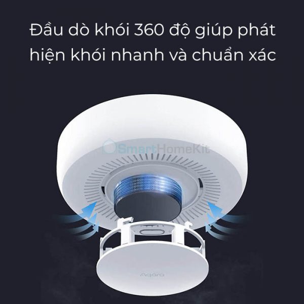 Cảm biến khói Aqara Smoke Sensor - Tương thích HomeKit