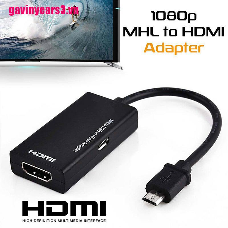 Cáp ChuyểN ĐổI Micro USB 2.0 Sang HDMI HDTV HDMI Cho Samsung Lg S7