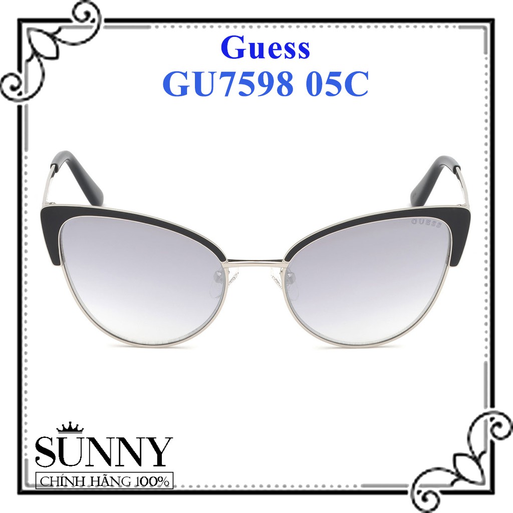 GU7598 - kính mát thời trang Guess chính hãng, thiết kế dễ đeo bảo vệ mắt