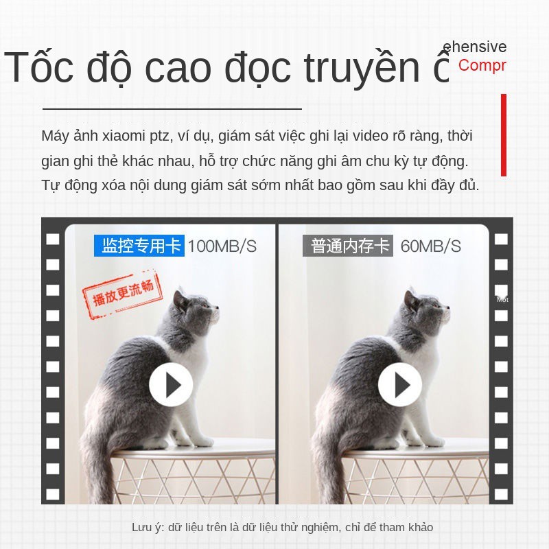 Thẻ nhớ đầu camera PTZ 2K tốc độ cao Thẻ nhớ SD 32G Camera giám sát đa năng 64G Thẻ nhớ TF | BigBuy360 - bigbuy360.vn