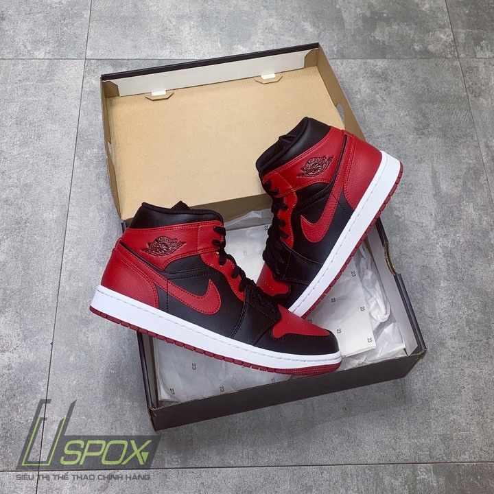 Giày Jordan 1s Mid Banned