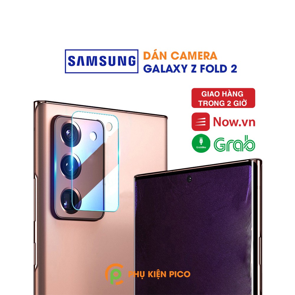 Cường lực camera Samsung Z Fold 2 trong suốt độ cứng 9H chống trầy xước, va đập - Dán camera Samsung Galaxy Z Fold 2