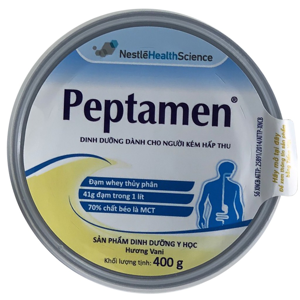 [LẺ GIÁ SỈ] Sữa Peptamen 400g | Cho Người Kém Hấp Thu | Mua Peptamen Chính Hãng Nestle, Giá Tốt Nhất Tại Babivina