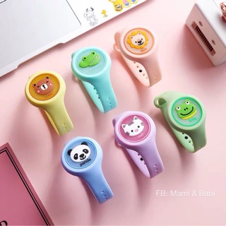 Đồng hồ tinh dầu đuổi muỗi và côn trùng cho bé, không có đèn led