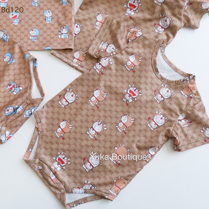 Body Chip Cộc Tay Gấu QCCC Cotton Cực Đẹp cho bé 0-24 tháng [Video, hình ảnh thật]