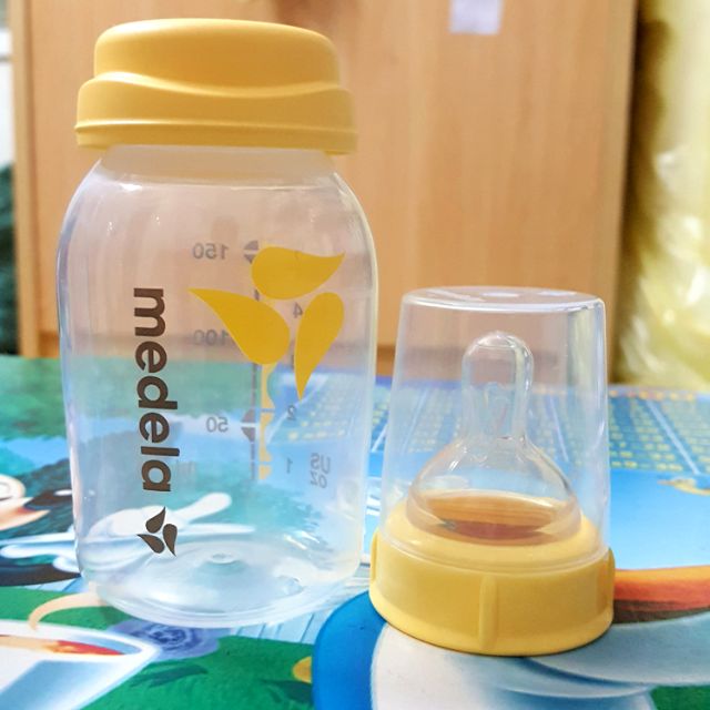 Bình trữ có núm medela 150ml