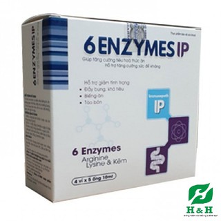 6 ENZYMES IP – Men tiêu hóa BỔ SUNG THÊM VI CHẤT MANG LẠI NHIỀU LỢI ÍCH CHO SỨC KHỎE