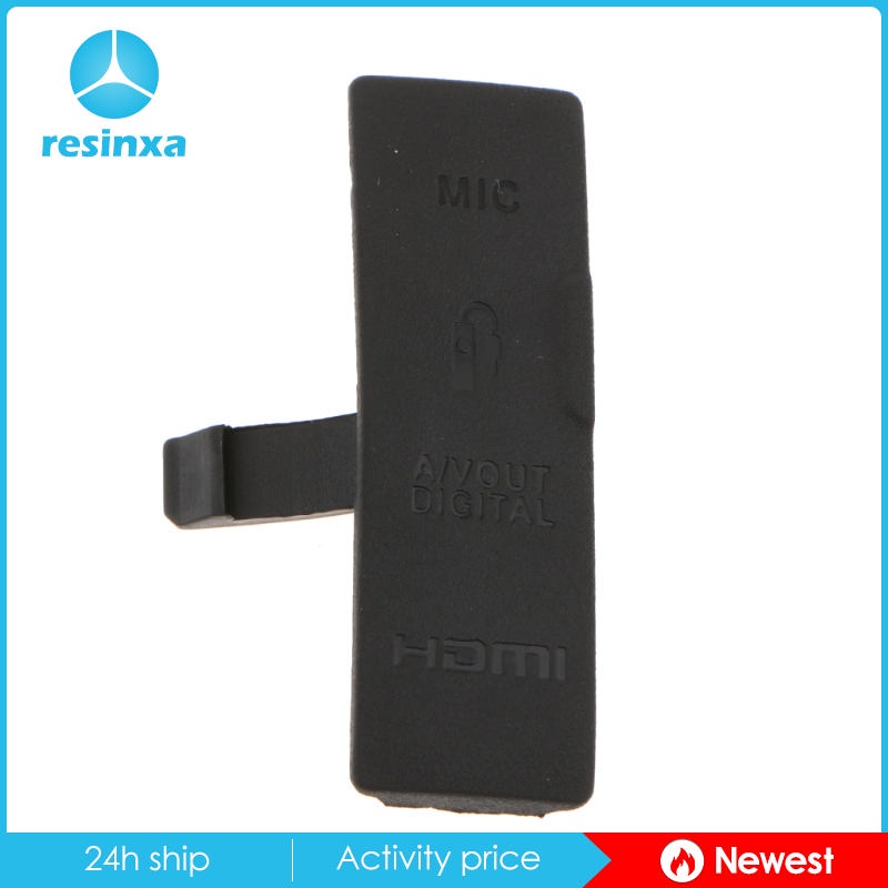 Nắp Đậy Giao Diện USB / AV OUT / HDMI / MIC Bằng Cao Su Màu Đen Cho Canon EOS 550D