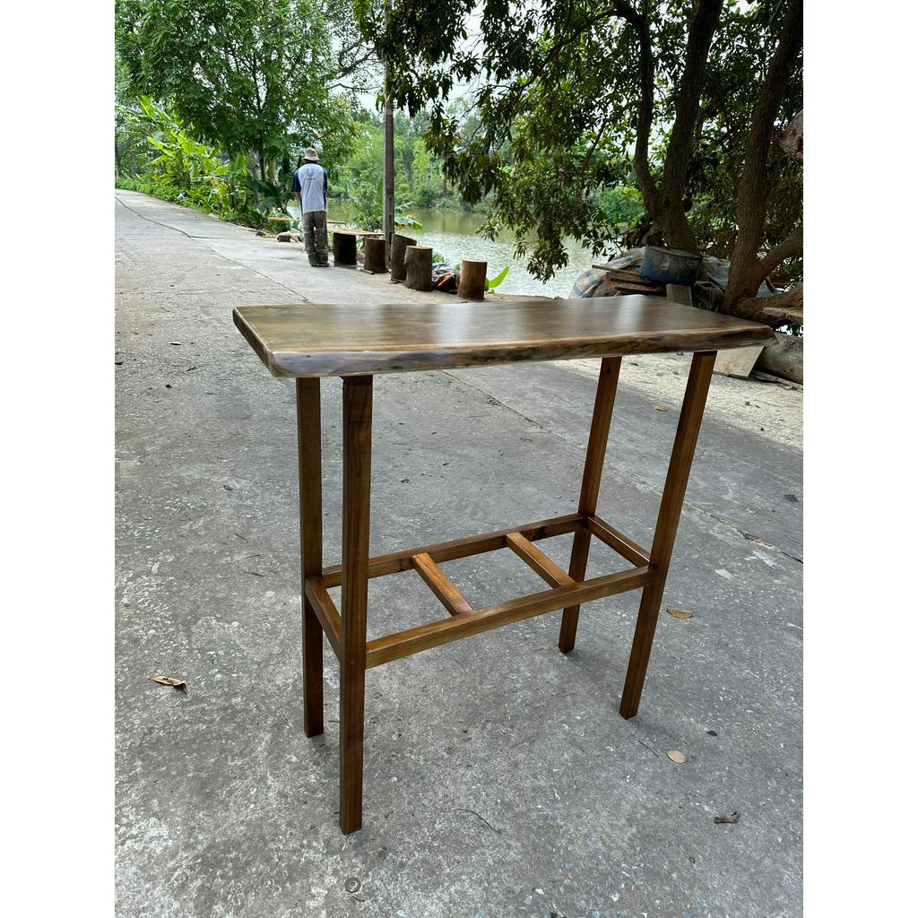 Bàn Gỗ Tự Nhiên Chữ Nhật, Bàn Thờ Nhỏ, Bàn Trang Trí Gỗ Me Tây