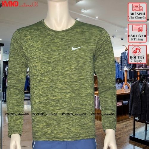 Áo thun nam dài tay cổ tròn thun mè dáng ôm giữ nhiệt mùa thu đông KVIND_Store08