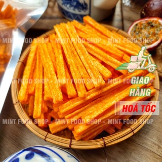 Khoai Tây Lắc Bột Phô Mai Dạng Ống - Túi 500gr