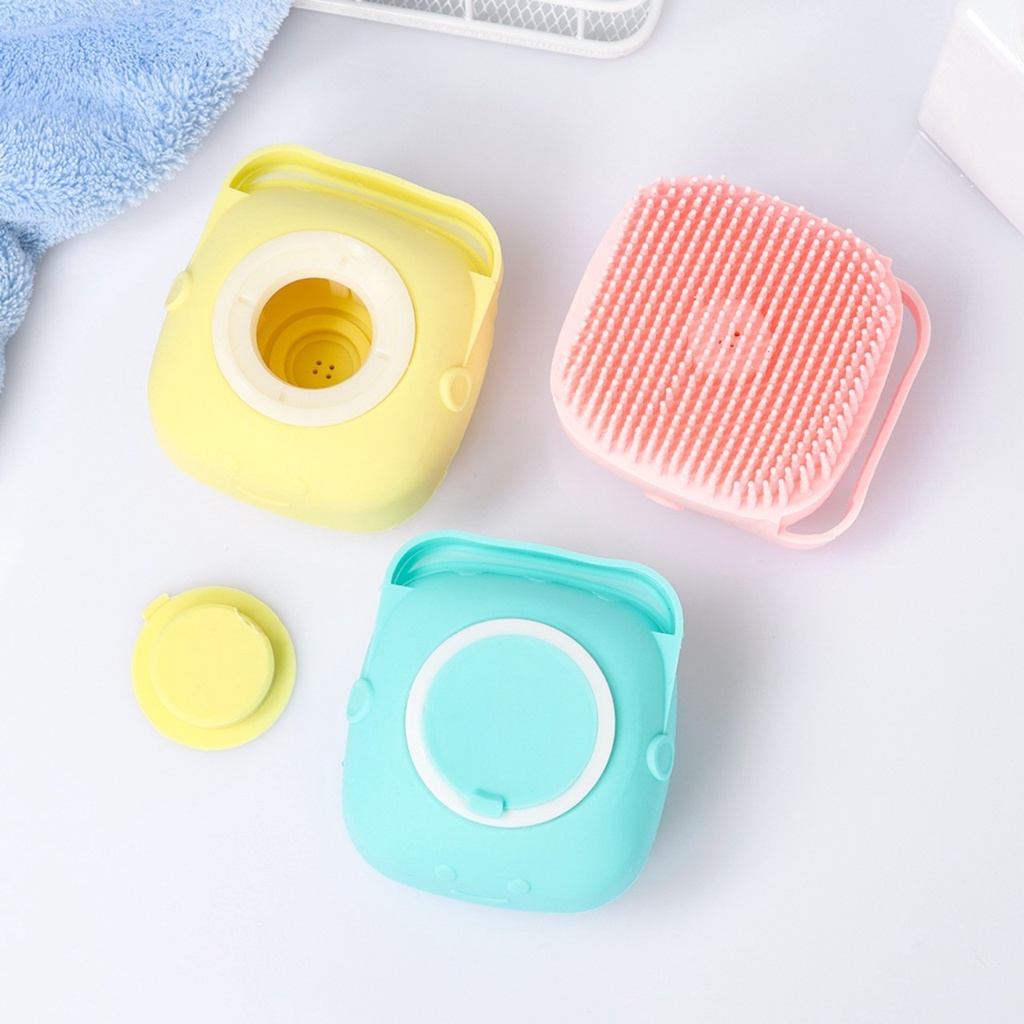 [ Hàng mới về ] Miếng silicon chà lưng chuyên dụng làm sạch cơ thể