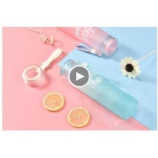 💥  XÃ KHO💥 Chai Nước Thủy Tinh Hello Master 480ml ( Nhiều Màu )
