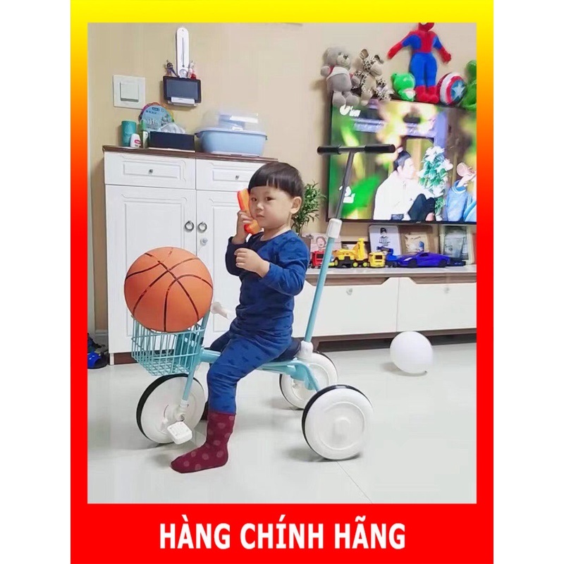Xe đạp cho bé ba bánh từ 1 tuổi, 3 tuổi, Xe đẩy cho bé Muji cao cấp