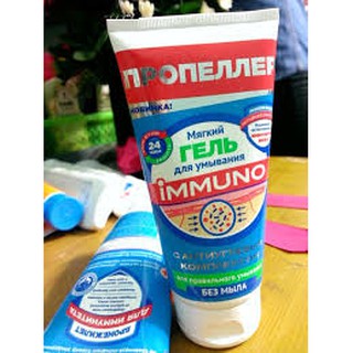 Sữa rửa mặt hỗ trợ giảm mụn nga propeller immuno