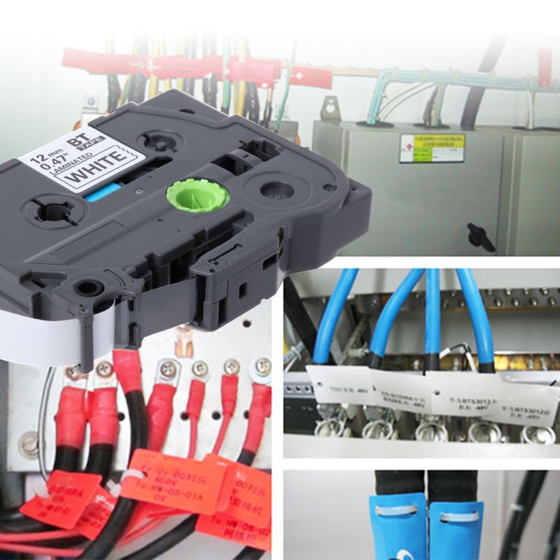 Compatible Label Tape Replacement for Brother P Touch Label Maker Tape Tze-231 431 531 631for Brother Ptouch Label Maker