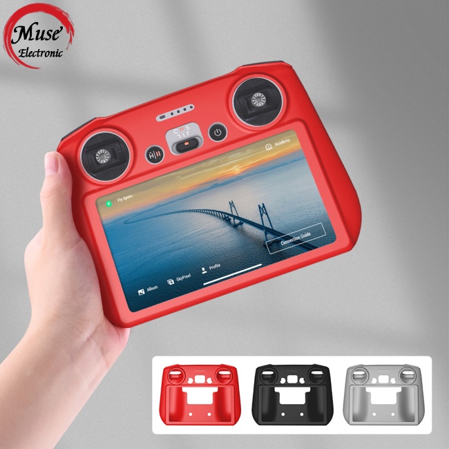 Ốp Điện Thoại Silicon Chống Trượt Chống Bụi Bảo Vệ Màn Hình Điều Khiển Từ Xa Cho Dji Mini 3 Pro Rc