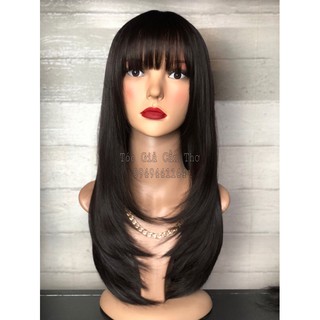 TÓC BỘ LAYER 50cm NÂU ĐEN