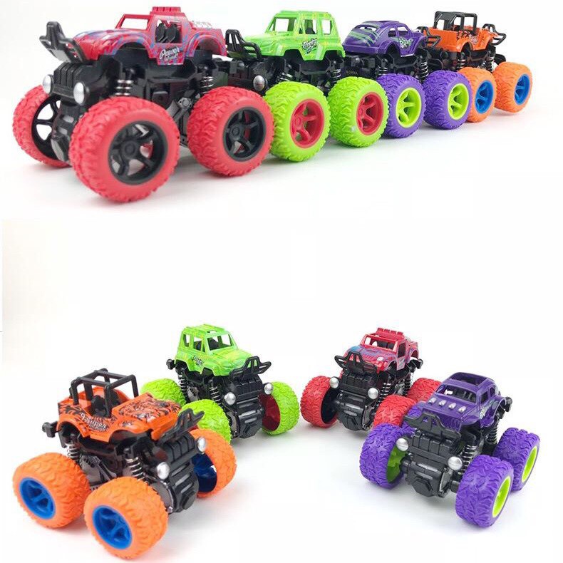 Xe địa hình có giảm xóc siêu bền - QUà tặng 1/6 cho bé trai - Đồ chơi Smart Baby