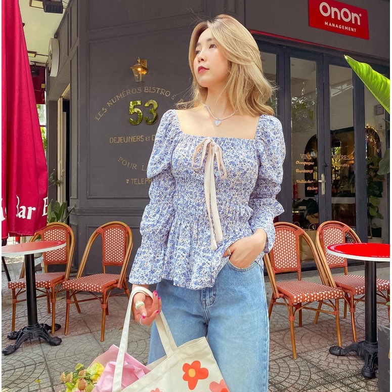 Áo kiểu hoa nhí Sera Top Gem Clothing SP060637