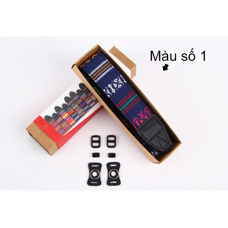 dây đeo thổ cẩm cho máy ảnh