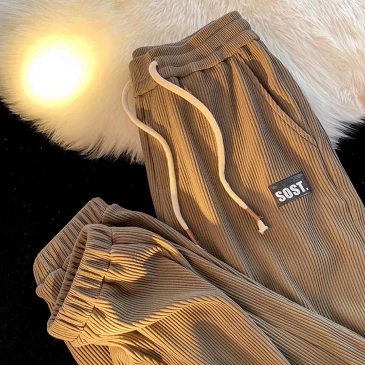 Quần Dài Dáng Rộng Phong Cách Cổ Điển Thời Trang Cho Nam Và Nữ