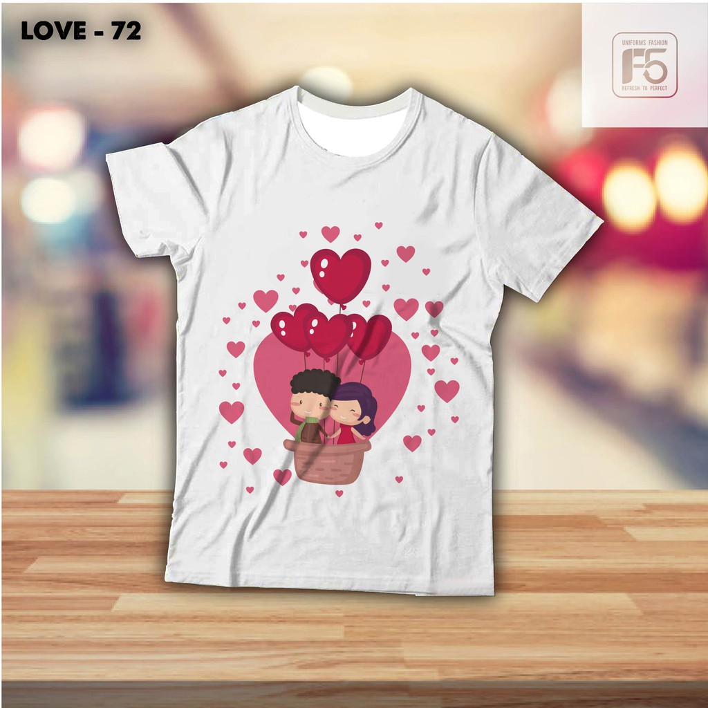 Áo Đôi Tình Nhân Cho Valentine MS08 (Giá 1 Áo)
