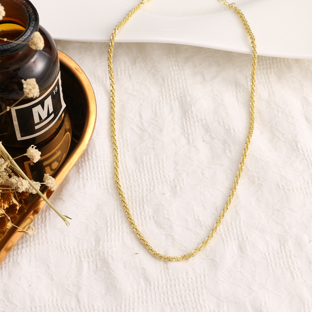 Dây Chuyền Lấp Lánh Thời Trang Phong Cách Hàn Quốc Cho Nữ