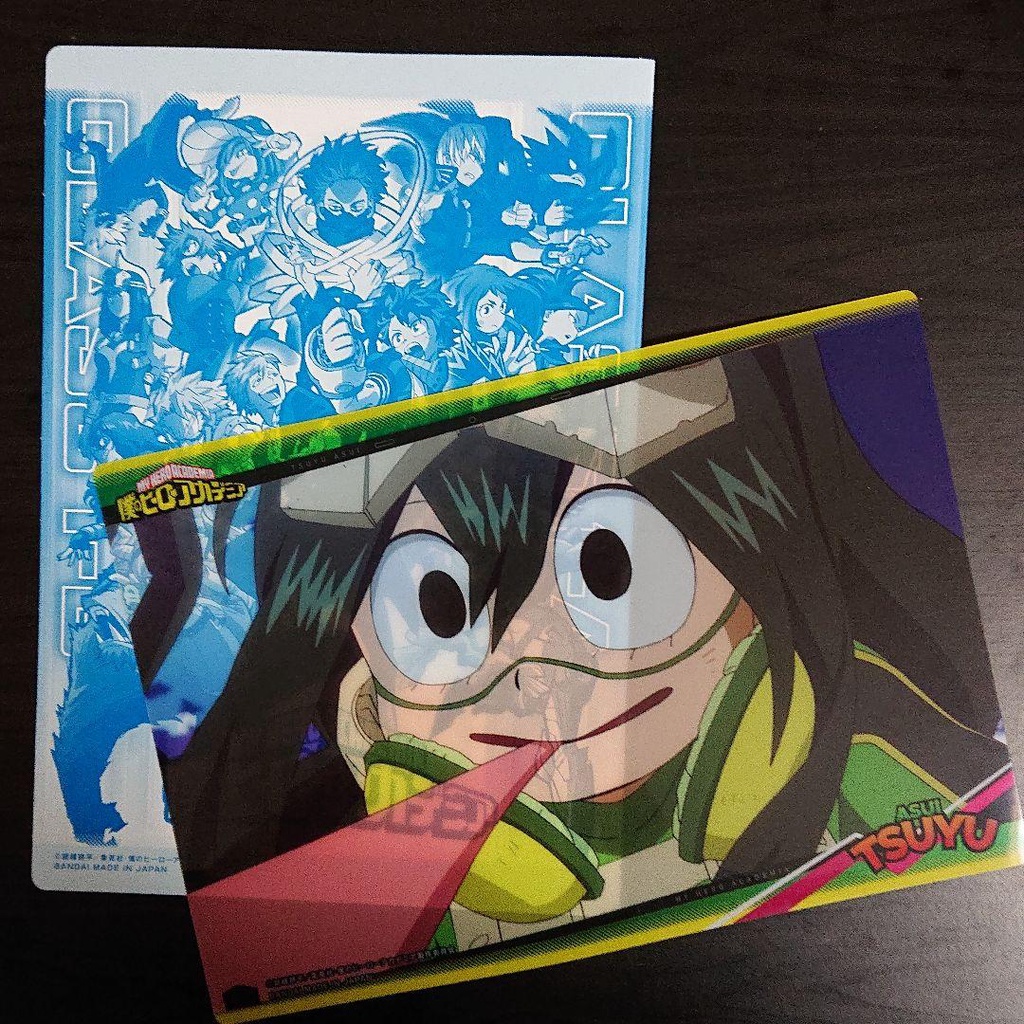 Poster Visual My Hero Academia Nhựa Trong Chính Hãng BANDAI