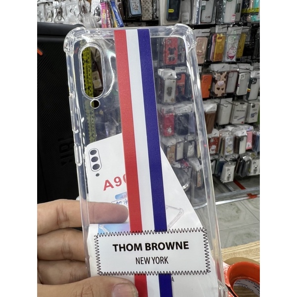 Ốp lưng Samsung A90 5G trong in logo