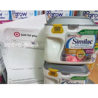 Sữa similac pro advance hmo - 658gr: hàng nội địa mỹ