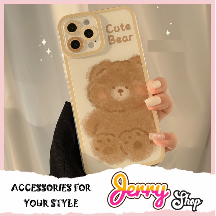 Ốp lưng iphone Gấu Nâu 6/6plus/6s/6splus/7/7plus/8/8plus/x/xr/xs/11/12/13/pro/max/plus/promax-jerry shop