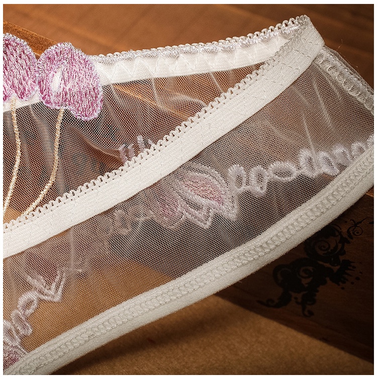 【Một Size (35-60KG)】 Quần Lót Nữ Ren Thêu ZT001#Quần Lót cotton Không Đường May Lưng Thấp size Lớn 3026