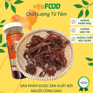 Khô heo cháy tỏi, heo cháy tỏi handmade - 500gr