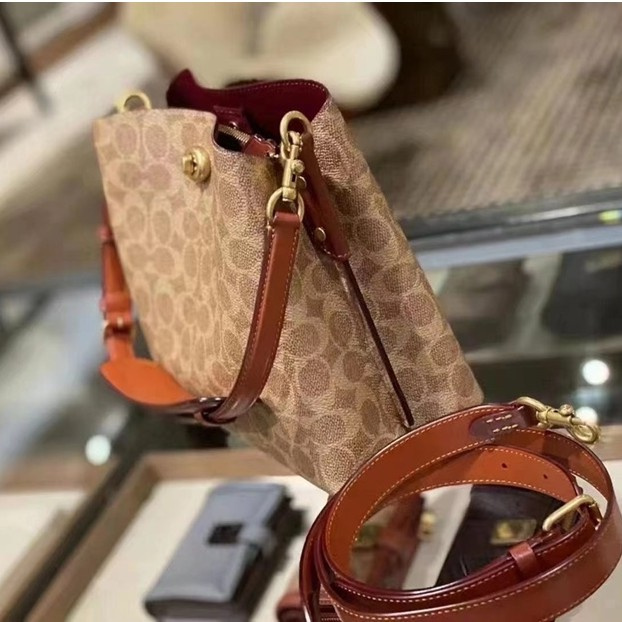 COACH 3890 2745 Women Bags Brown Bag Shoulder Messenger Bag Fashion Handbag Big Bag Small Bag Wild Trend