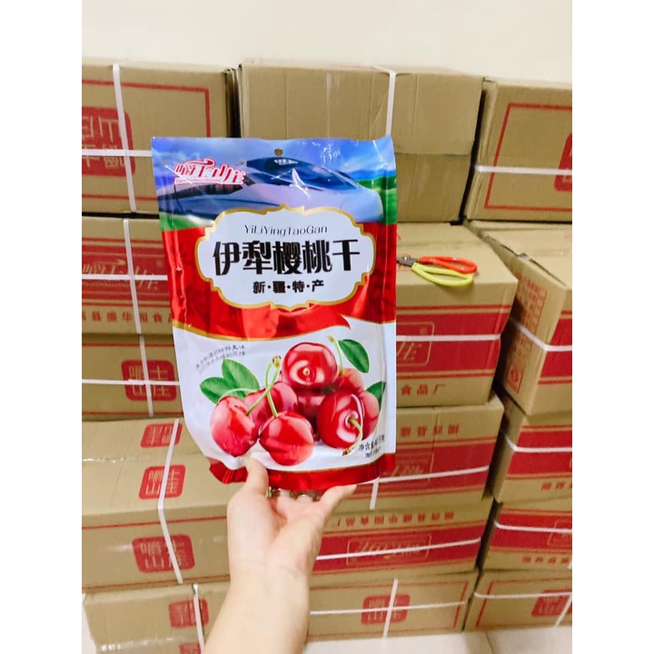 [ Bão sale ] Ô mai Cherry - Việt quất gói 408g đặc sản Tân Cương