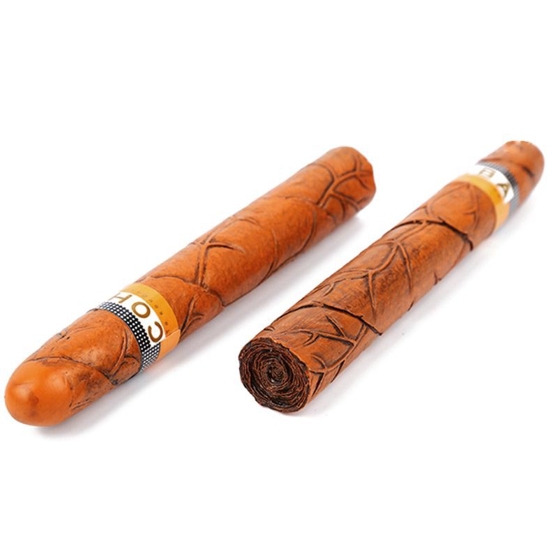 Mô hình điếu thuốc lá giả bằng nhựa resin 150mm dành cho trang trí