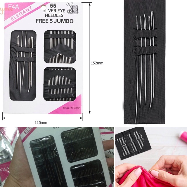 Bộ 55 kim khâu nhiều size