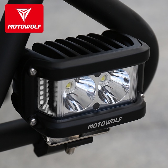 Đèn Led Motowolf tích hợp nháy police