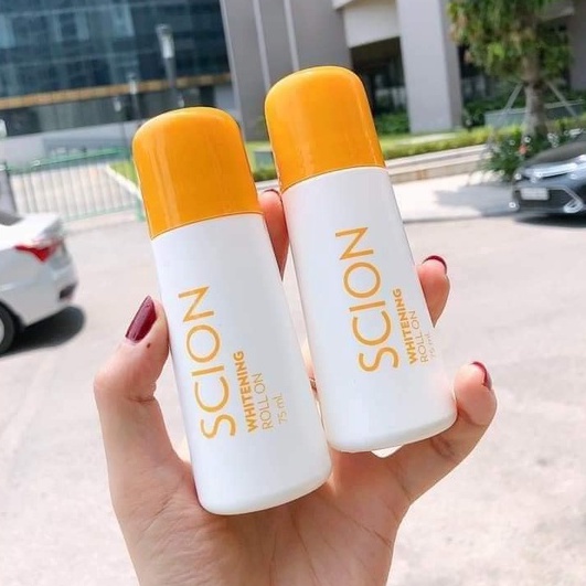 MẪU MỚI - Lăn Khử Mùi Scion Pure White Roll On - Lăn Nách Scoin Nuskin