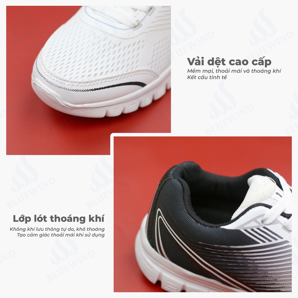 Giày Thể Thao Nữ Thời Trang Vải Dệt Thoáng Khí BLUEWIND 68834