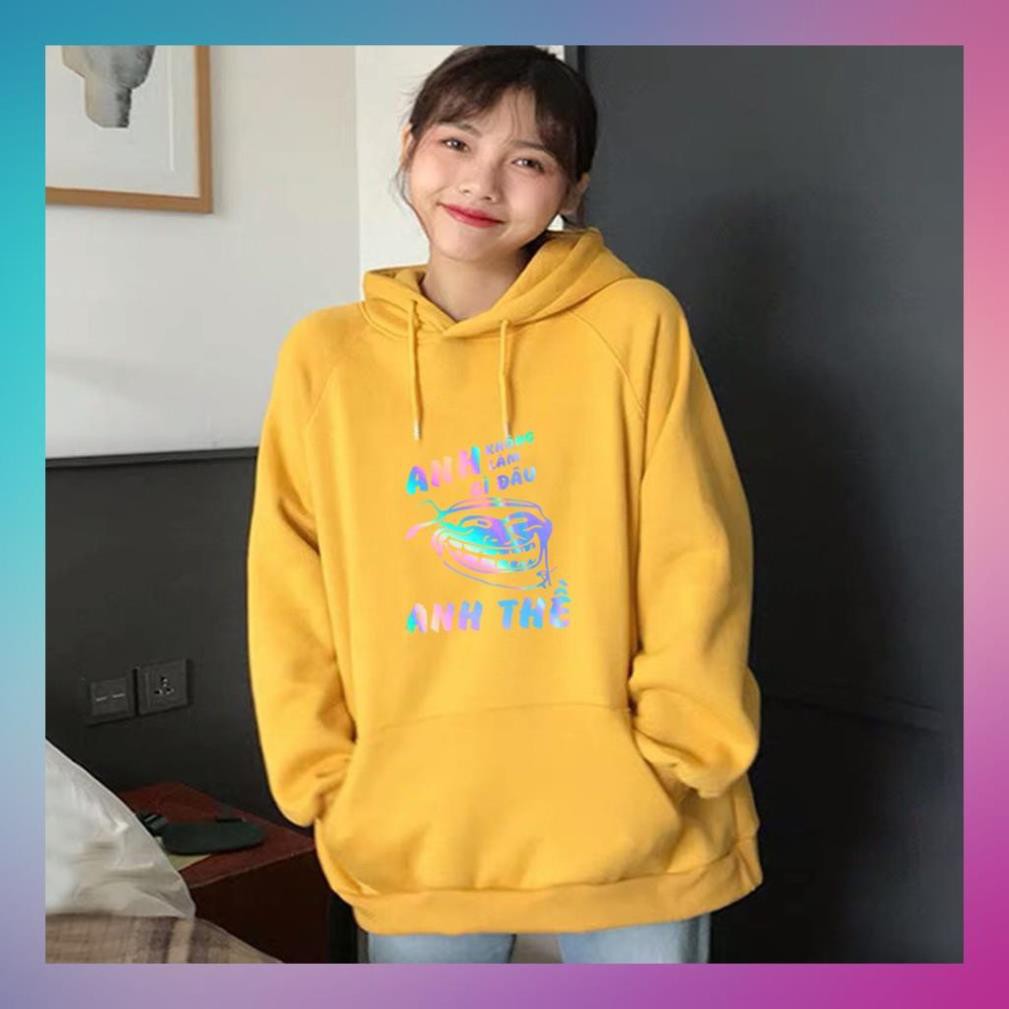 [UY TÍN-CHẤT LƯỢNG] Áo Khoác Nỉ Hoodie Phản Quang Anh Không Làm Gì Đâu PQ02KN | BigBuy360 - bigbuy360.vn