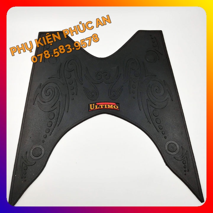 Thảm lót CAO SU trải sàn xe Yamaha MIO gác để chân trước Mio đời đầu, Mio Classico, Mio Ultimo