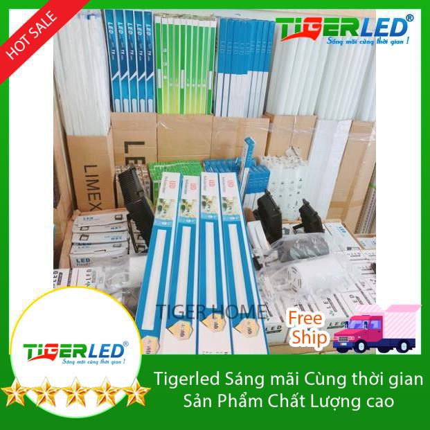 Đèn Tuýp Led Bán Nguyệt 1.2m - 36W Công xuất thực siêu sáng tiết kiệm an toàn chĩnh hãng Tigerled Việt Nam